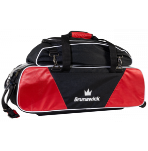 BRUNSWICK ECLIPSE TRIPLE TOTE RED WITH SHOE BAG
