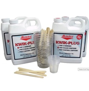 MASTER KWIK-PLUG NATURAL COLOR (HARDENER) - 32 OZ