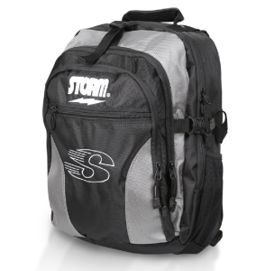 STORM DELUXE BACK PACK BLACK - SILVER