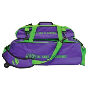 VISE 3 BALL TOTE WITH SHOES BAG GRAPE GREEN