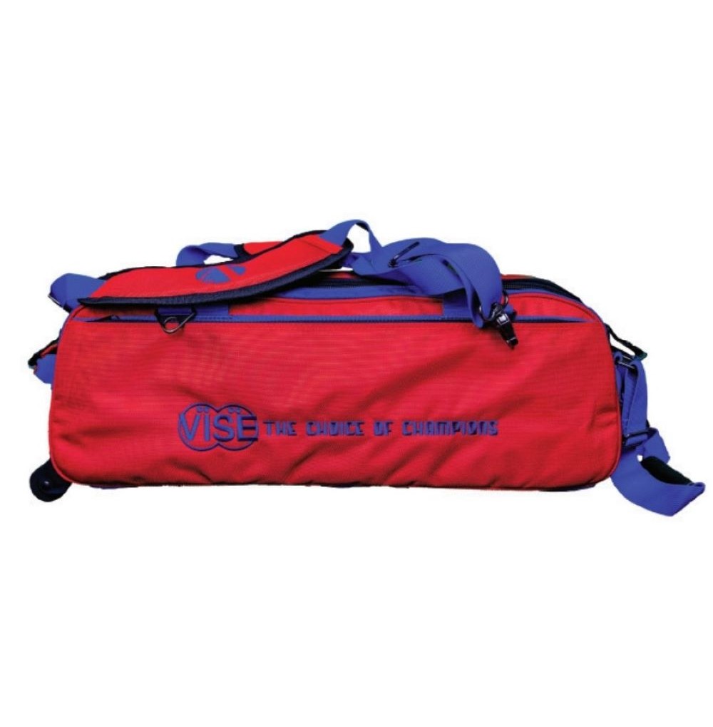 VISE 3 BALL TOTE RED BLUE