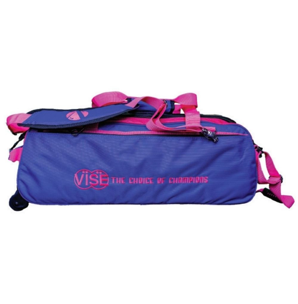 VISE 3 BALL TOTE BLUE PINK