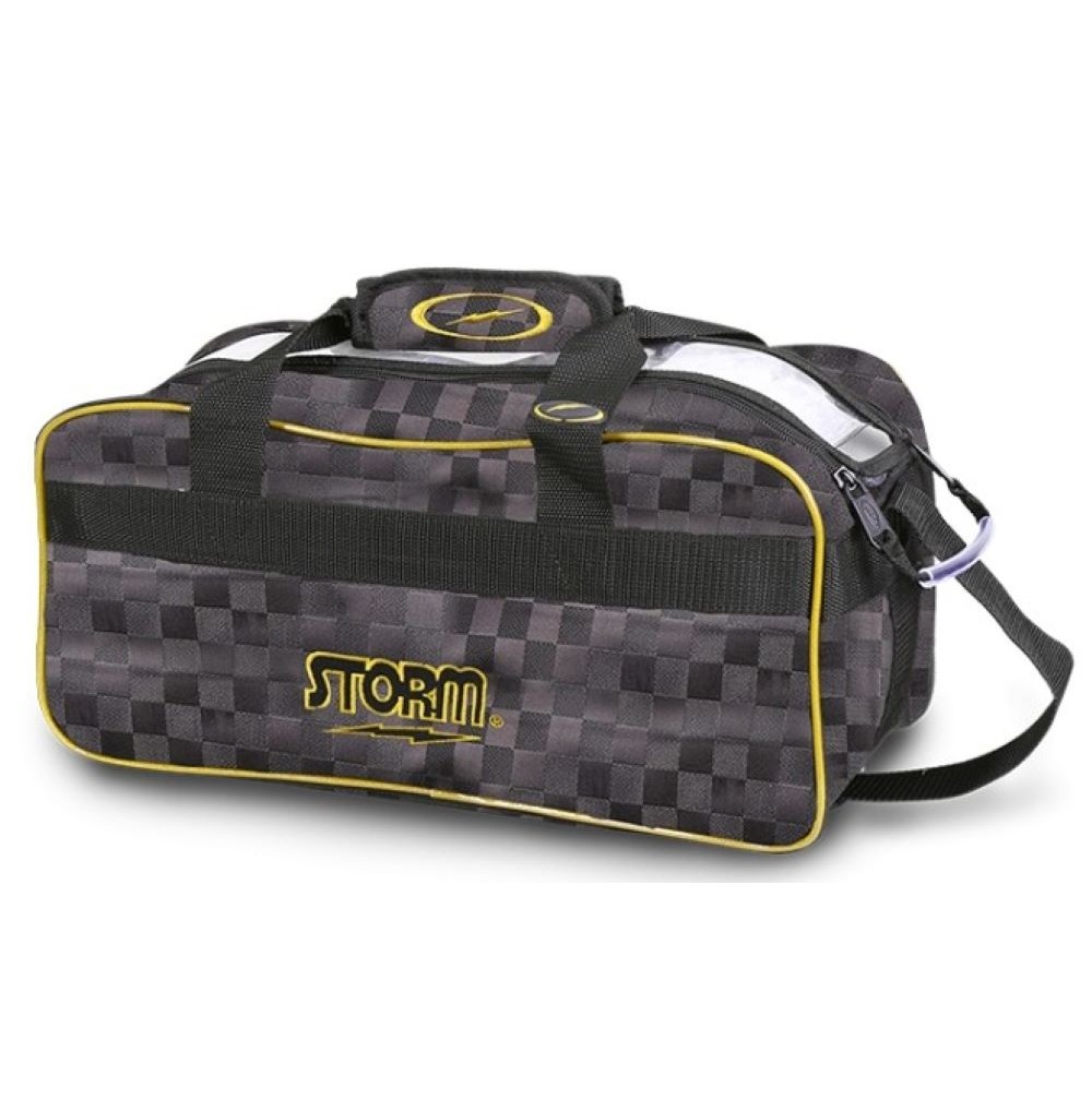 STORM 2-BALL TOTE BLACK GOLD