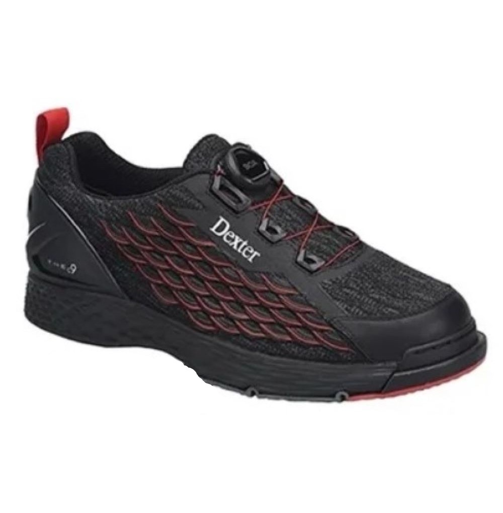 DEXTER THE C-9 KNIT BOA BLACK/RED