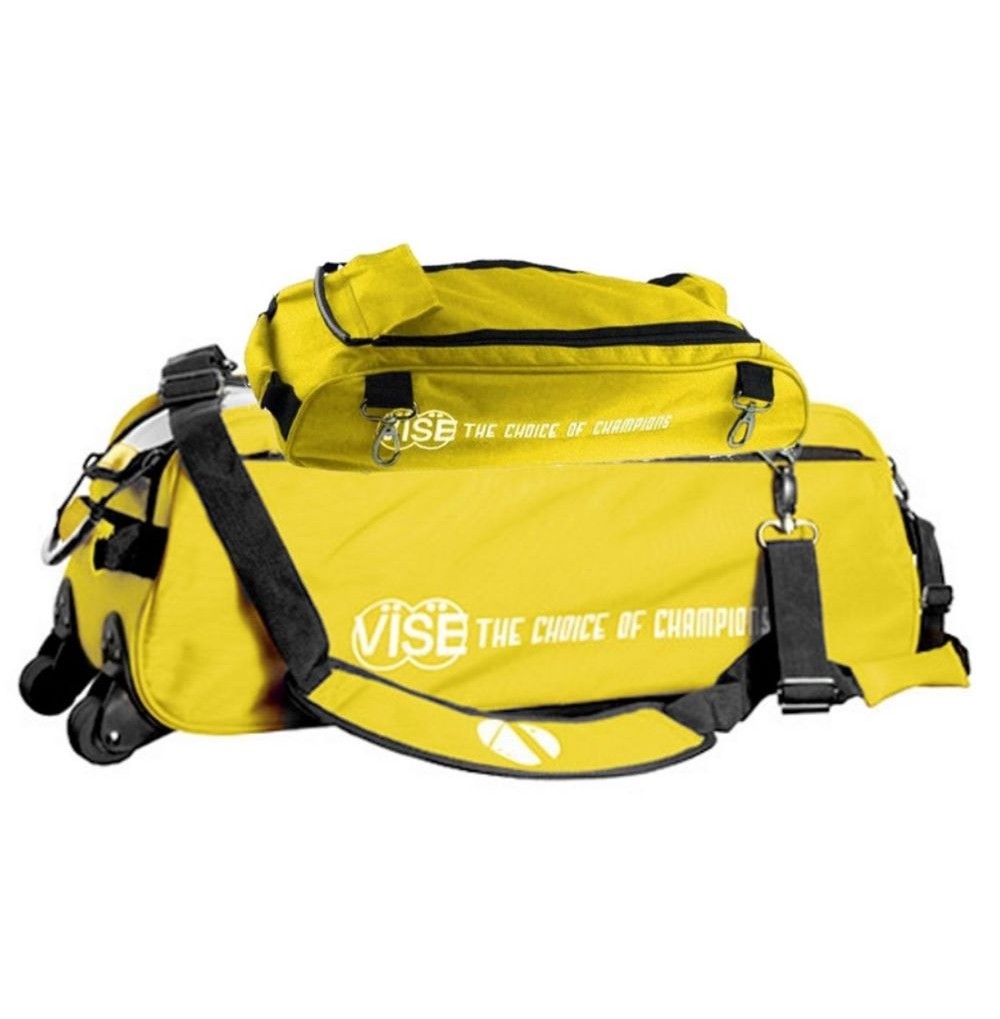VISE 3-BALL CLEAR TOTE WITH SHOE BAG YELLOW