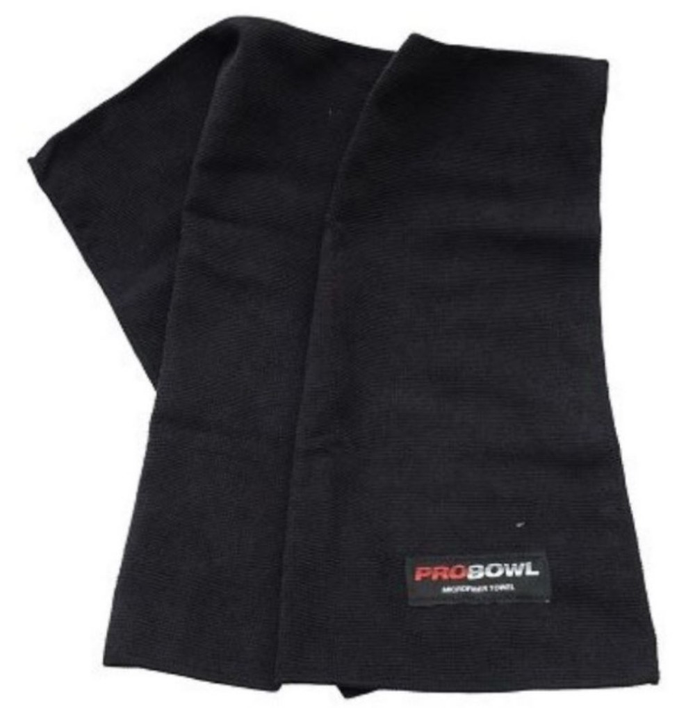 PROBOWL MICROFIBER TOWEL BLACK