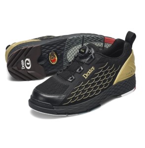 DEXTER THE 9 KNIT BOA BLACK/GOLD