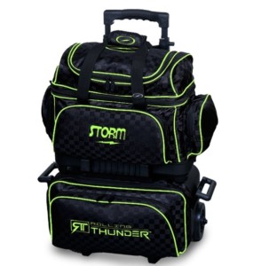 STORM 4-BALL ROLLING THUNDER CHECKERED/BLACK/LIME