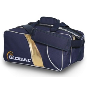 900 GLOBAL 2-BALL DLX TOTE BLUE/GOLD