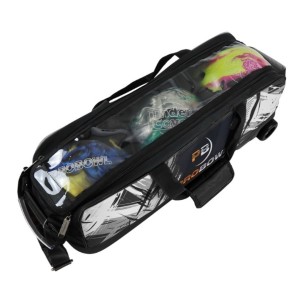 PROBOWL DYE-SUB 3-BALL TOTE WHITE