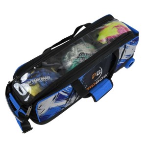 PROBOWL DYE-SUB 3-BALL TOTE BLUE