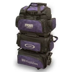 STORM ROLLING THUNDER 6 BALL ABSTRACT PURPLE BLACK