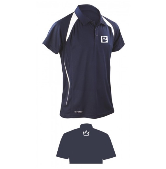 BRUNSWICK POLO BLUE/WHITE
