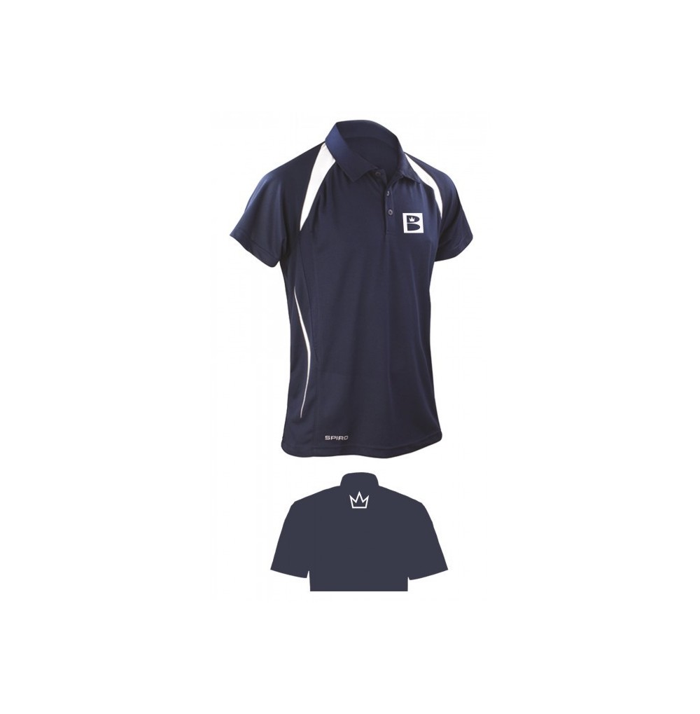 BRUNSWICK POLO BLUE/WHITE
