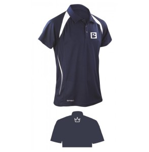 BRUNSWICK POLO BLUE/WHITE