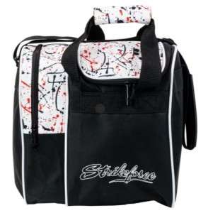 KR STRIKEFORCE ROOK BAG 1 BALL WHITE BLACK RED SPLASHWHITE LEOPARD