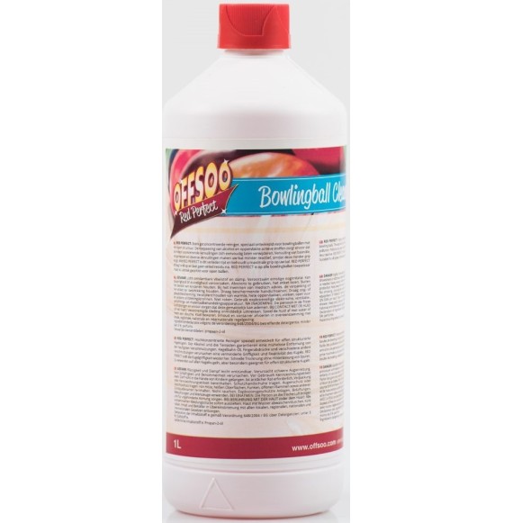 OFFSOO 1l BOWLING BALL CLEANER RED PERFECT