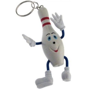 PORTE CLES QUILLE DOLL - KEYCHAIN PIN DOLL