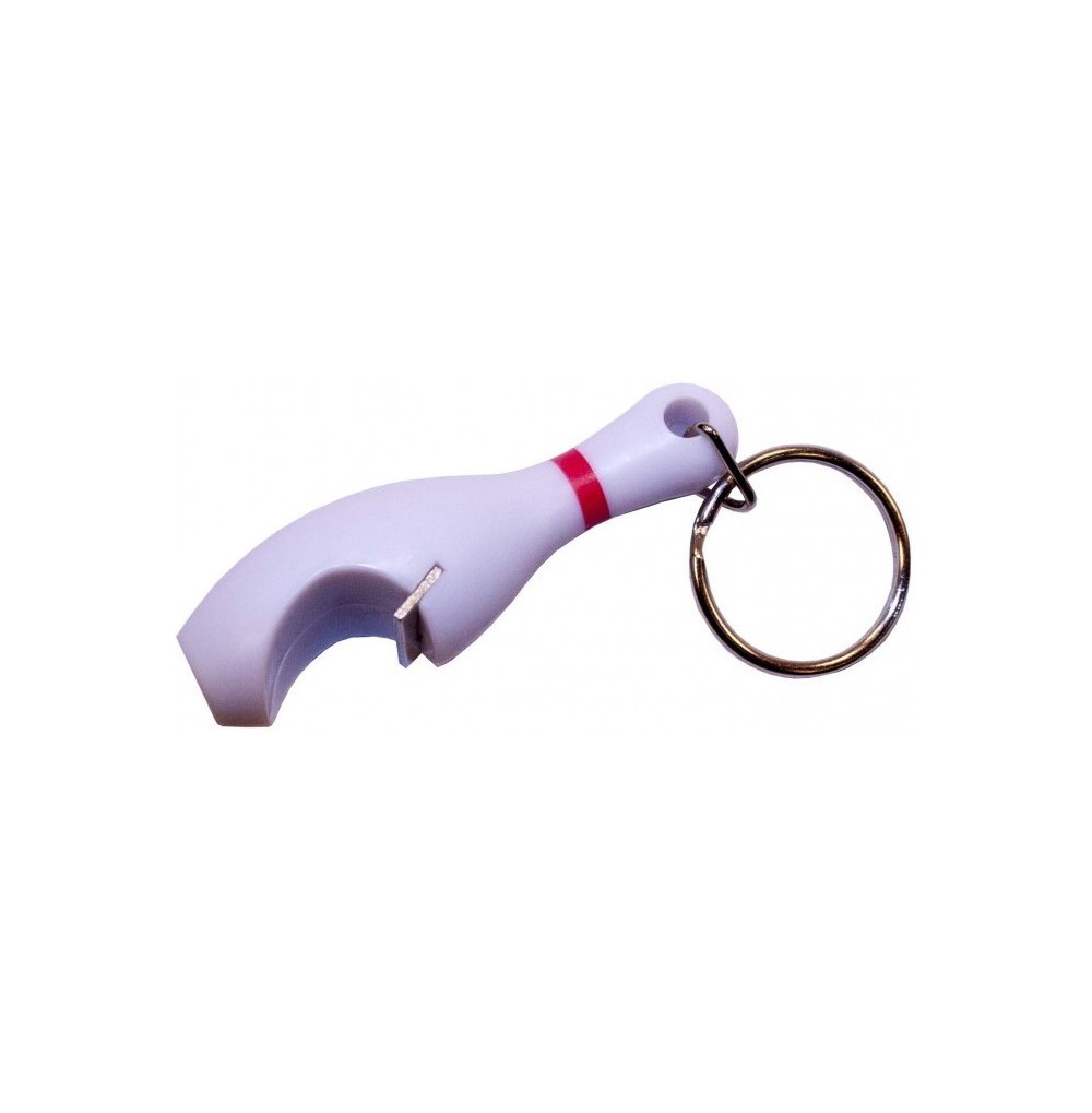 PORTE CLES QUILLE DECAPSULEUR - KEYCHAIN PIN BOTTLE OPENER