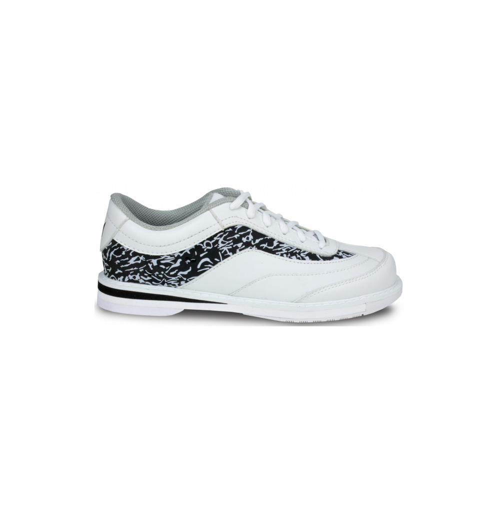 BRUNSWICK SHOES WOMEN'S INTRIGUE WHITE/BLACK RIGHT HAND
