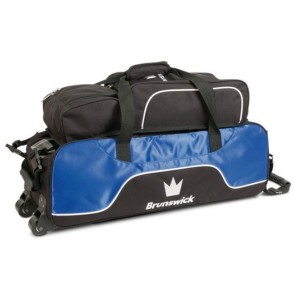 BRUNSWICK CROWN TRIPLE SLIM ROLLER ROYAL - with pouch